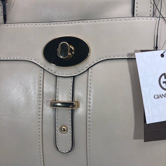 Giani Bernini Satchel / Crossbody - Cream - Picture 2 of 10